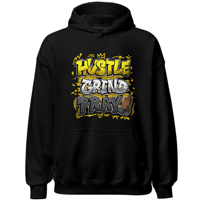 Thunder 4s Hoodie Match Hustle Grind Pray - NastyJamz