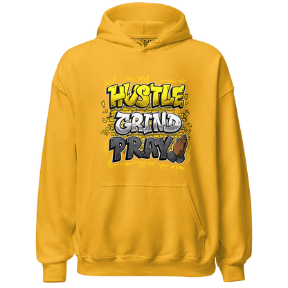 Thunder 4s Hoodie Match Hustle Grind Pray - NastyJamz