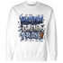 Midnight Navy 5s Sweatshirt Match Hustle Grind Pray - NastyJamz