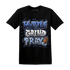 Midnight Navy 5s T Shirt Match Hustle Grind Pray - NastyJamz