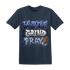 Midnight Navy 5s T Shirt Match Hustle Grind Pray - NastyJamz