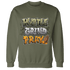 Olive 5s Sweatshirt Match Hustle Grind Pray - NastyJamz