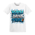Powder Blue 9s T Shirt Match Hustle Grind Pray - NastyJamz
