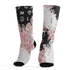 Red Stardust 3s Socks Match Hustle Grind Pray 3D All-Over Print - NastyJamz