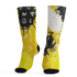 Vivid Sulfur 4s Socks Match Hustle Grind Pray 3D All-Over Print - NastyJamz