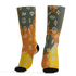 Olive 5s Socks Match Hustle Grind Pray 3D All-Over Print - NastyJamz