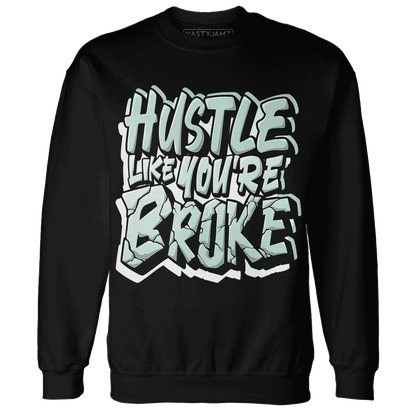 NastyJamz-AF-1-Low-Jade-Ice-White-Sweatshirt-Match-Hustle-Like-Broke