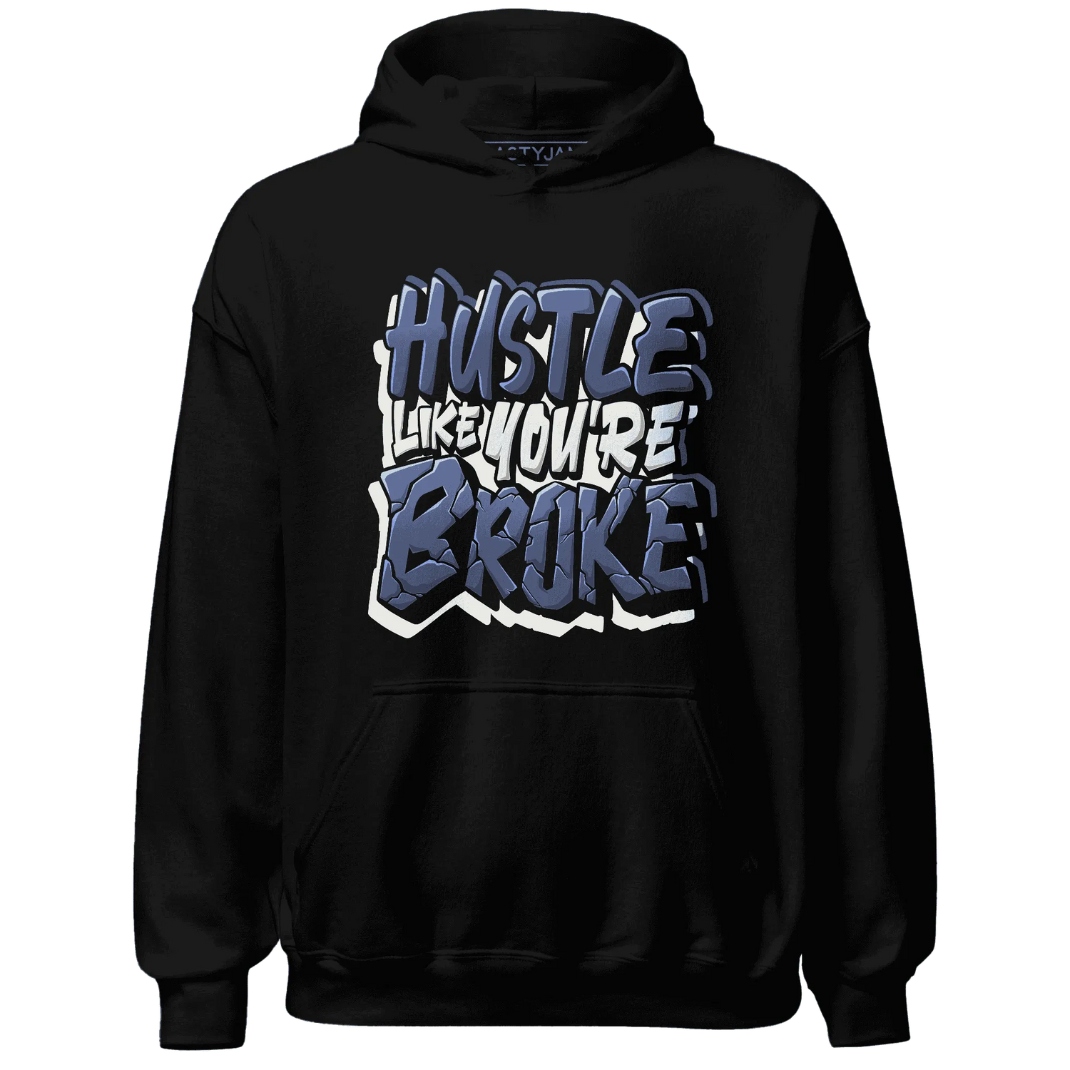 Low-Diffused-Blue-11s-Hoodie-Match-Hustle-Like-Broke