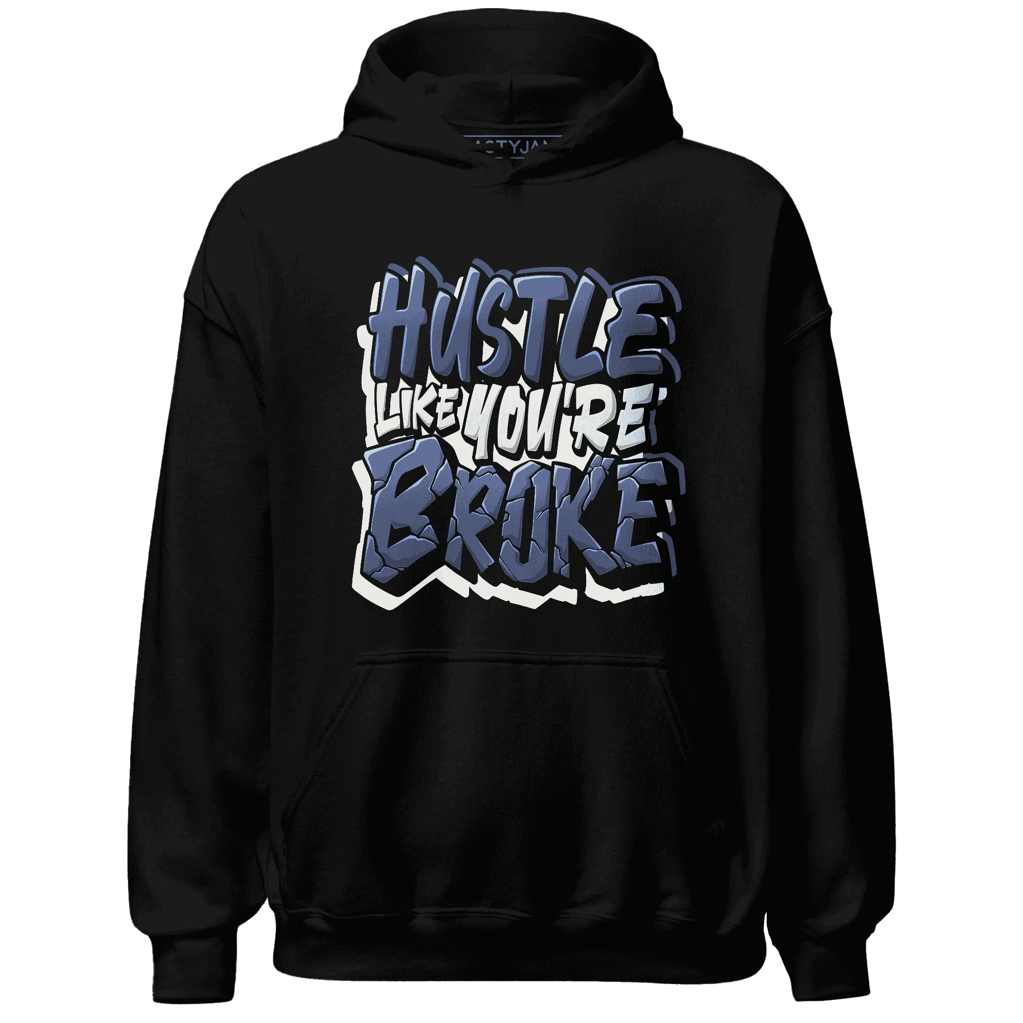 Low-Diffused-Blue-11s-Hoodie-Match-Hustle-Like-Broke