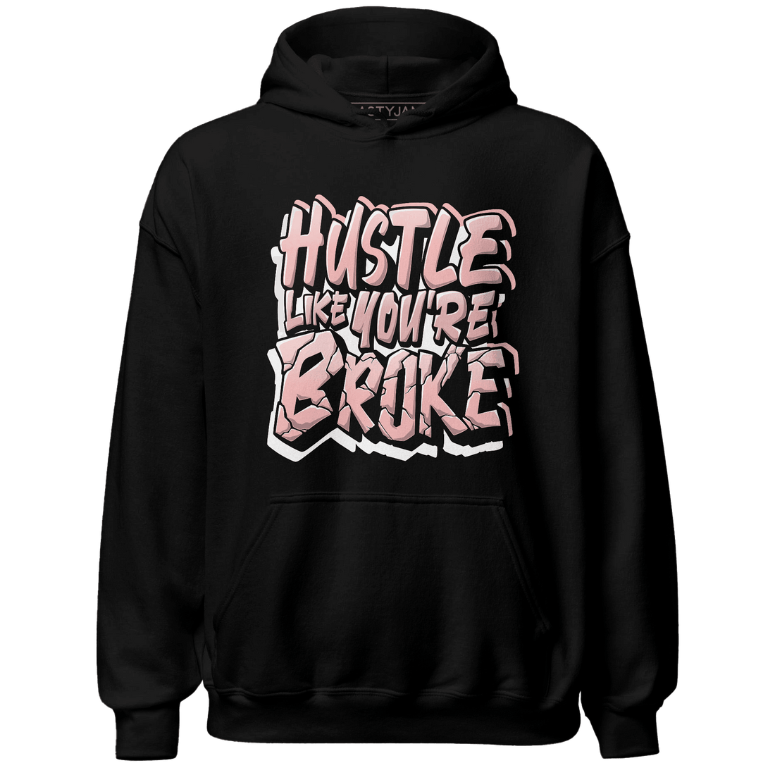 Low Legend Pink 11s Hoodie Match Hustle Like Broke - NastyJamz