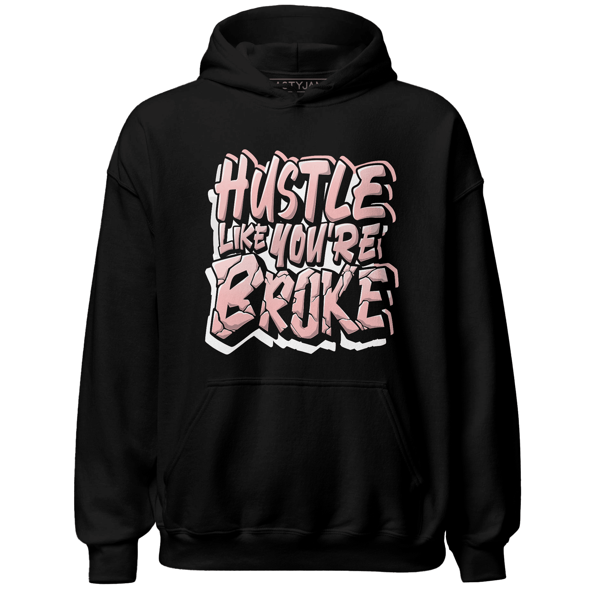 Low Legend Pink 11s Hoodie Match Hustle Like Broke - NastyJamz
