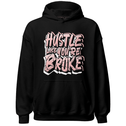 Low Legend Pink 11s Hoodie Match Hustle Like Broke - NastyJamz