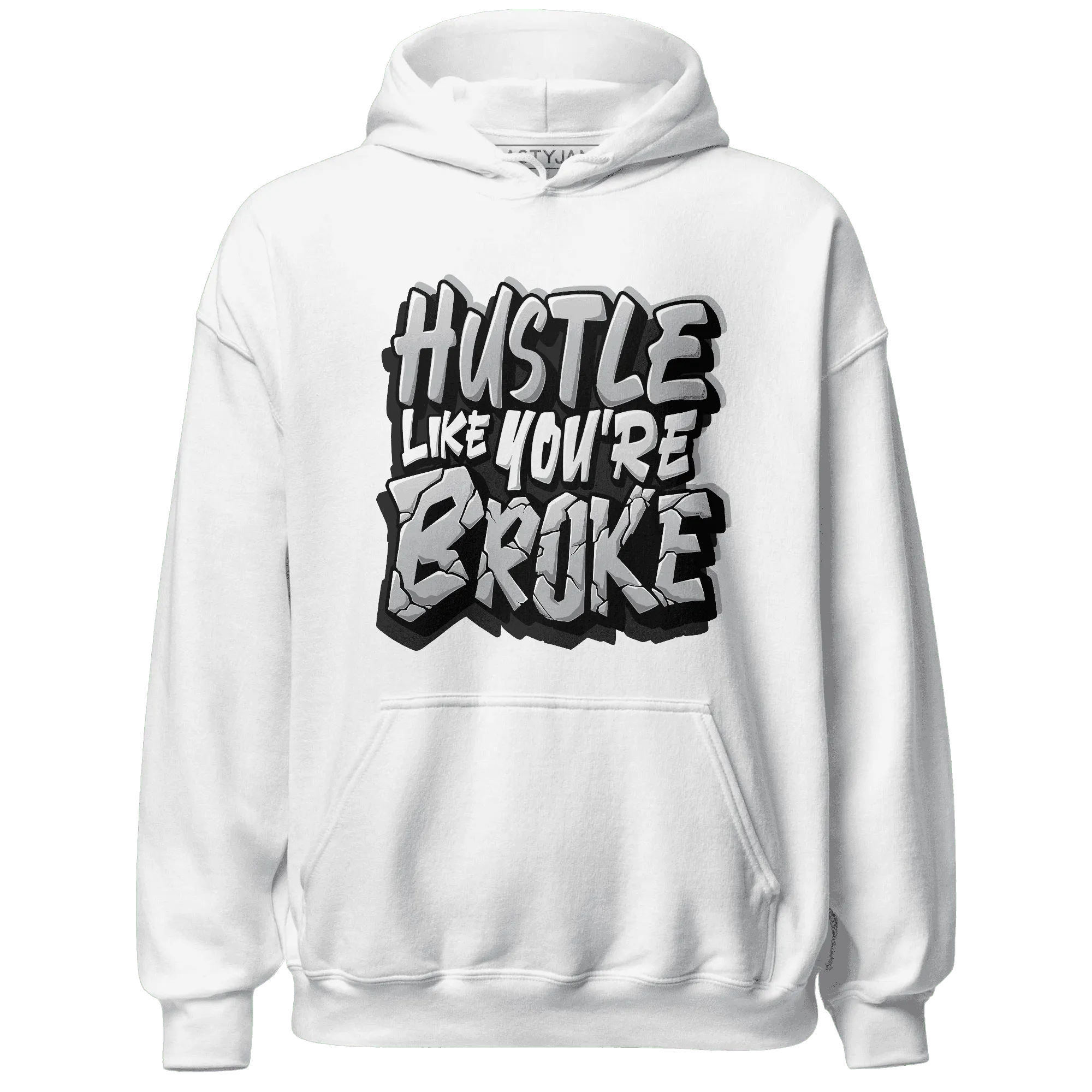 NastyJamz-Wolf-Grey-12s-Hoodie-Match-Hustle-Like-Broke
