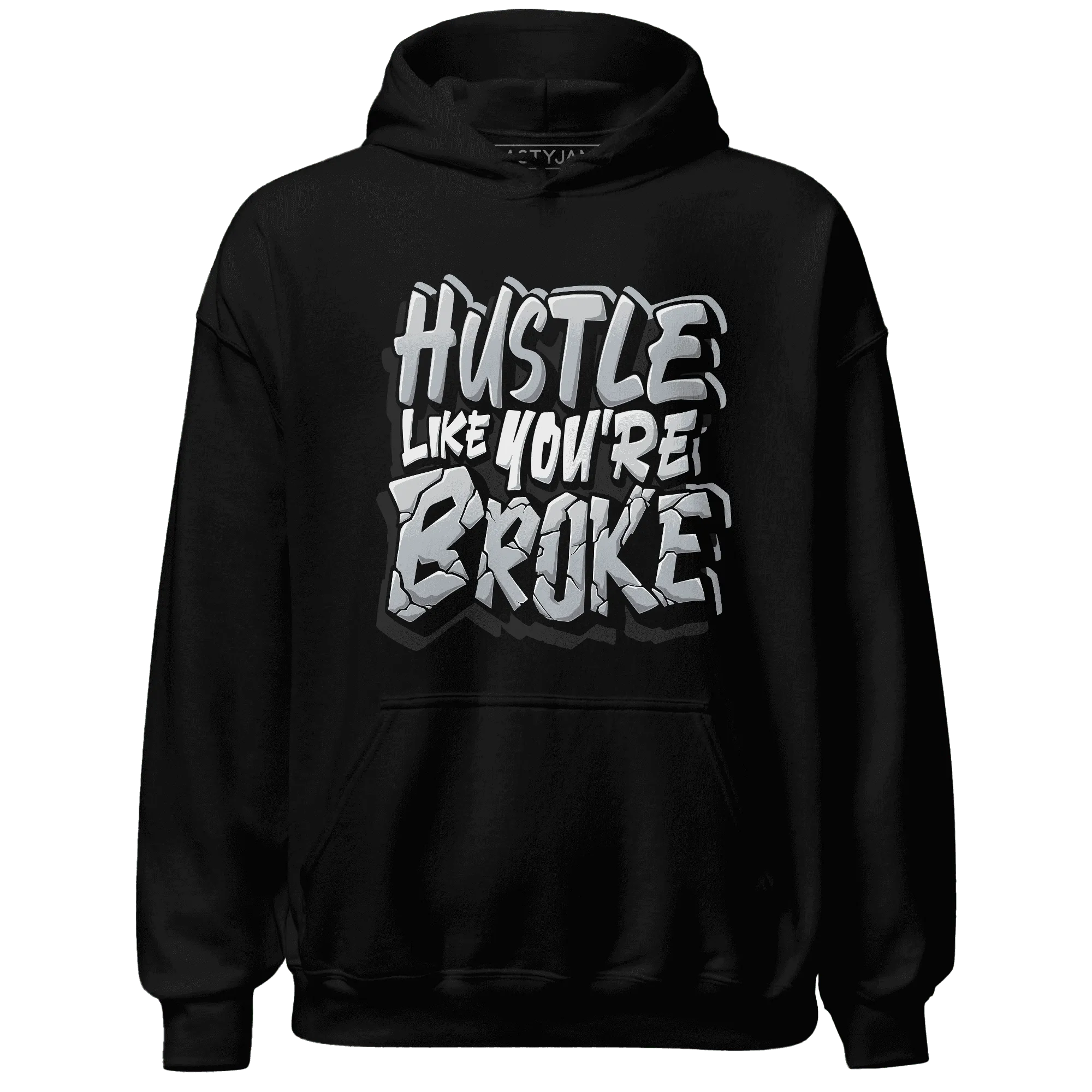 NastyJamz-Wolf-Grey-12s-Hoodie-Match-Hustle-Like-Broke