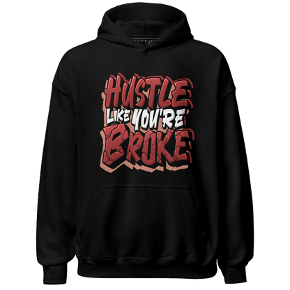 Dune Red 13s Hoodie Match Hustle Like Broke - NastyJamz