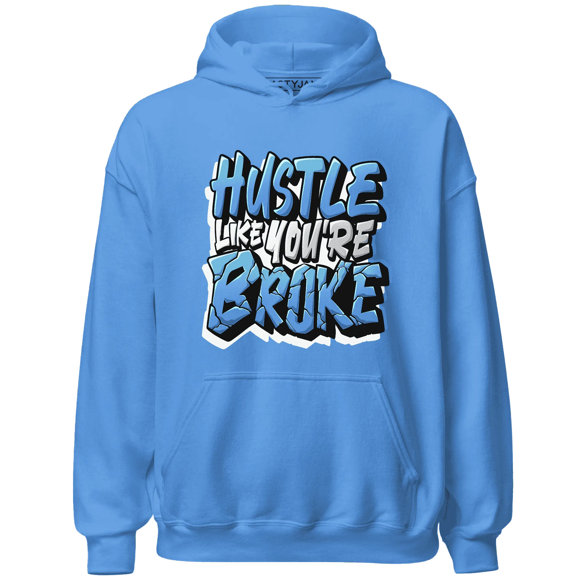 NastyJamz-Carolina-Blue-Univercitii-17s-Hoodie-Match-Hustle-Like-Broke