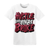 High 85 Metallic Burgundy 1s T Shirt Match Hustle Like Broke - NastyJamz
