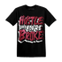 High 85 Metallic Burgundy 1s T Shirt Match Hustle Like Broke - NastyJamz