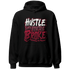 High White Team Red 1s Hoodie Match Hustle Like Broke - NastyJamz