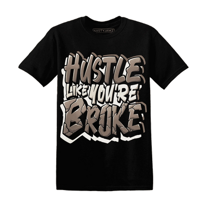 NastyJamz-Low-Mocha-1s-T-Shirt-Match-Hustle-Like-Broke