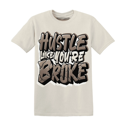 NastyJamz-Low-Mocha-1s-T-Shirt-Match-Hustle-Like-Broke