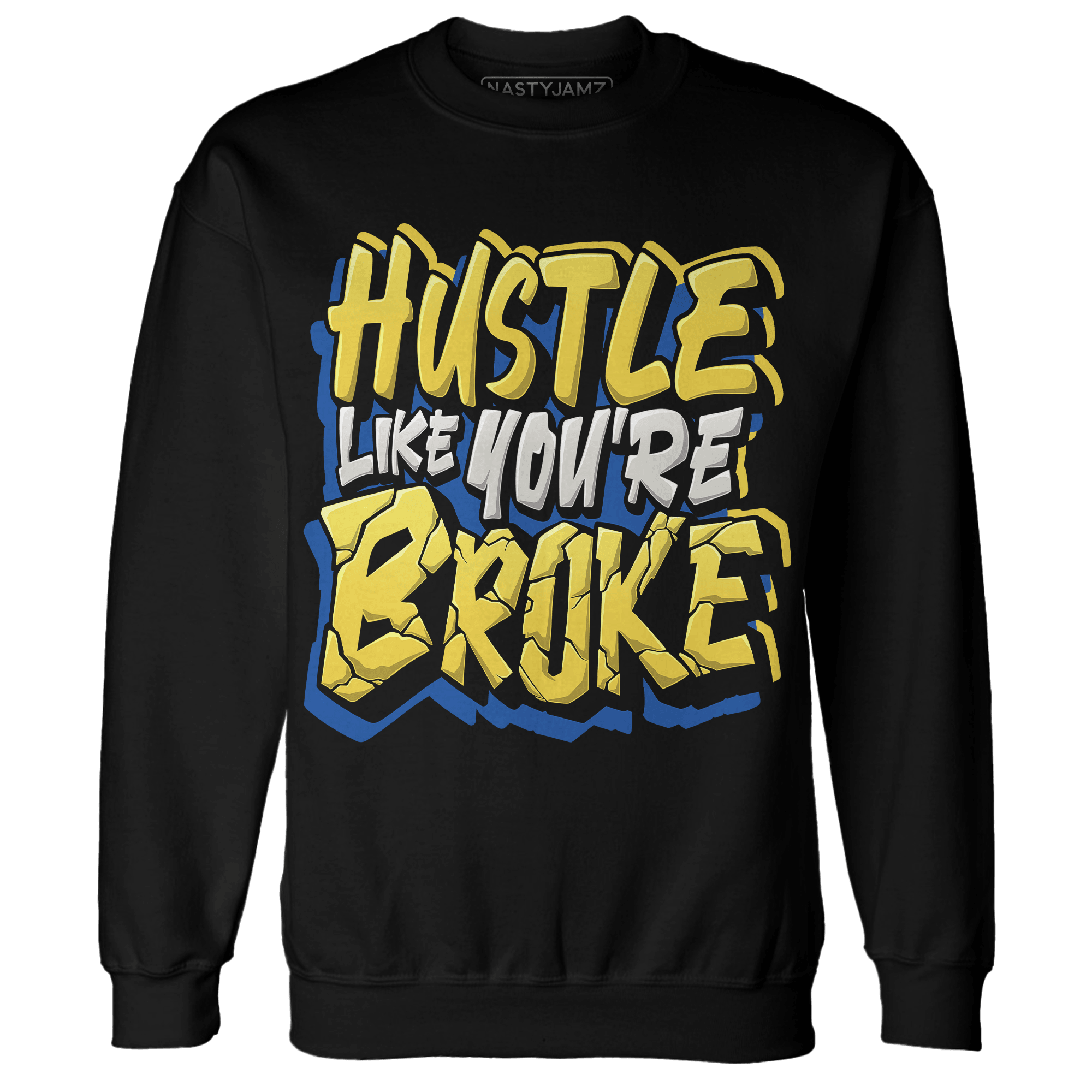 Low OG Canary TVSC 1s Sweatshirt Match Hustle Like Broke - NastyJamz