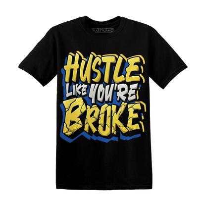 Low OG Canary TVSC 1s T Shirt Match Hustle Like Broke - NastyJamz