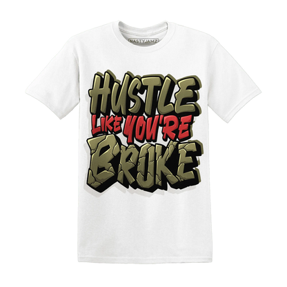 NastyJamz-Medium-Olive-1s-T-Shirt-Match-Hustle-Like-Broke