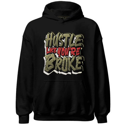 NastyJamz-Medium-Olive-1s-Hoodie-Match-Hustle-Like-Broke