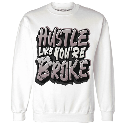 NastyJamz-Black-Violet-Ore-3s-Sweatshirt-Match-Hustle-Like-Broke