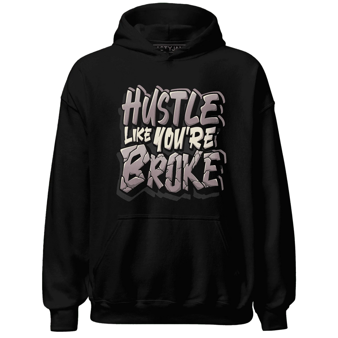 NastyJamz-Black-Violet-Ore-3s-Hoodie-Match-Hustle-Like-Broke
