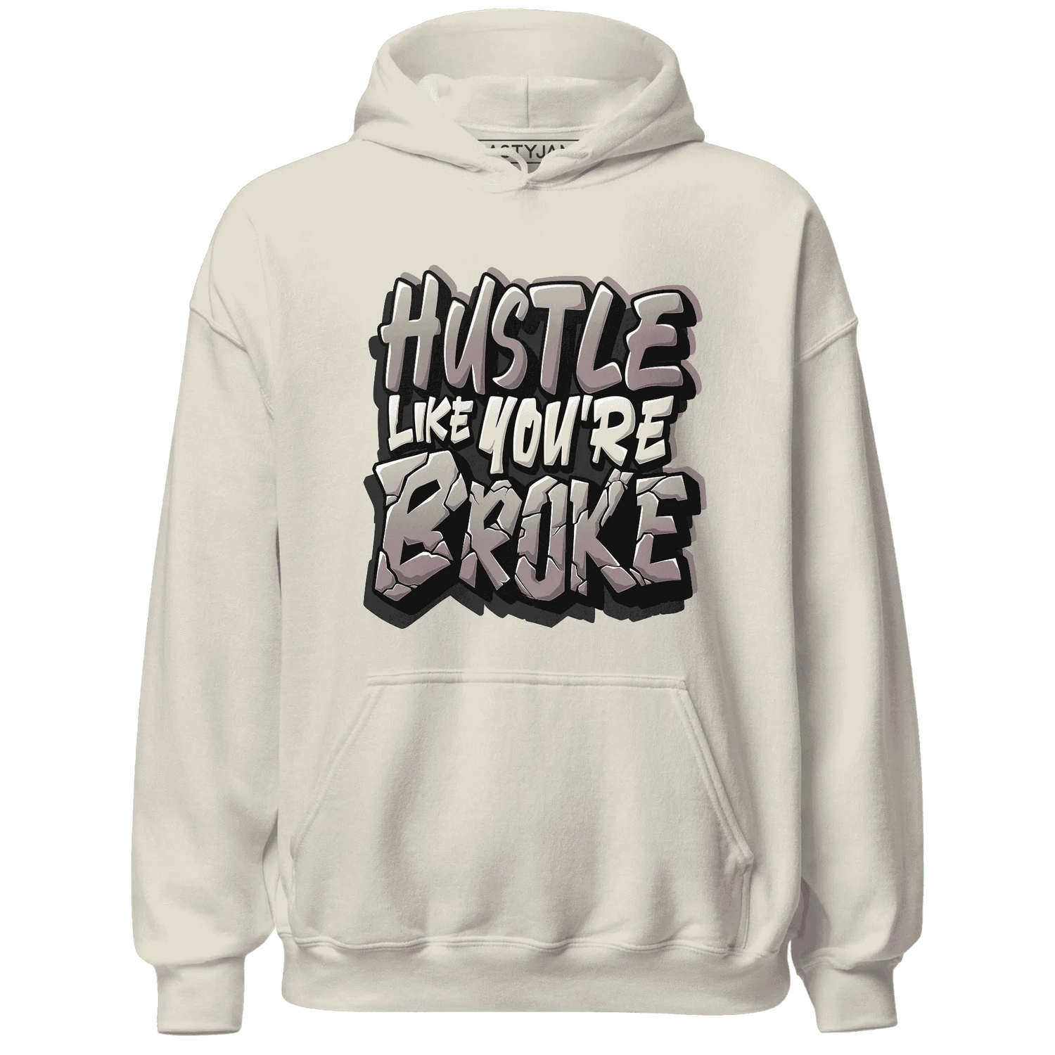 NastyJamz-Black-Violet-Ore-3s-Hoodie-Match-Hustle-Like-Broke