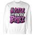 GS Hyper Violet 4s Sweatshirt Match Hustle Like Broke - NastyJamz