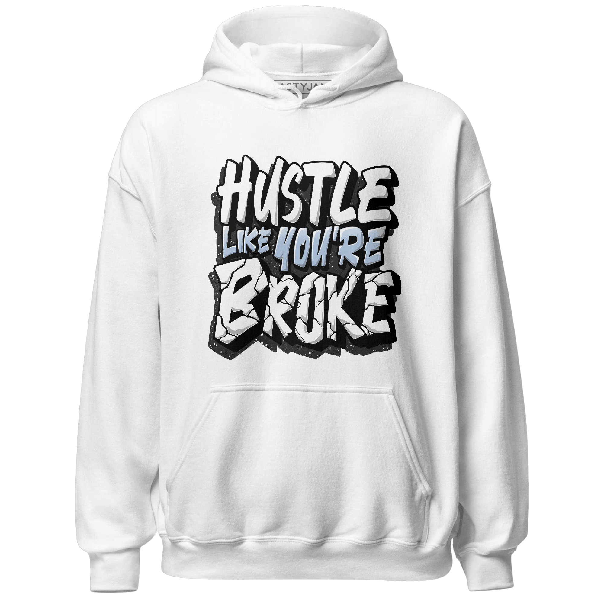 Reverse Oreo 6s Hoodie Match Hustle Like Broke - NastyJamz
