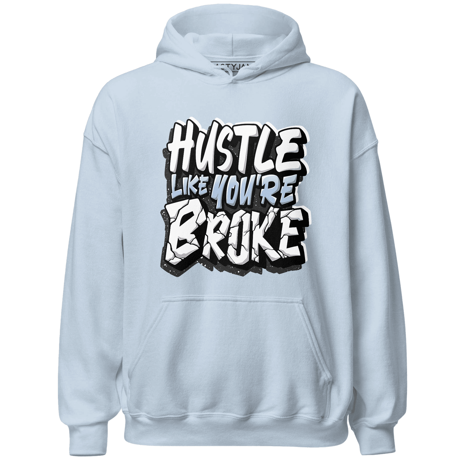 Reverse Oreo 6s Hoodie Match Hustle Like Broke - NastyJamz