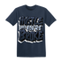 White-Navy-6s-T-Shirt-Match-Hustle-Like-Broke