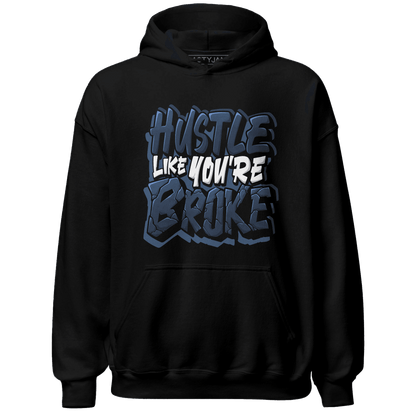 AM 1 86 Jackie RBS Hoodie Match Hustle Like Broke - NastyJamz
