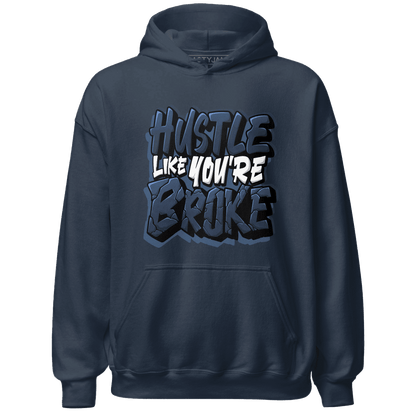 AM 1 86 Jackie RBS Hoodie Match Hustle Like Broke - NastyJamz