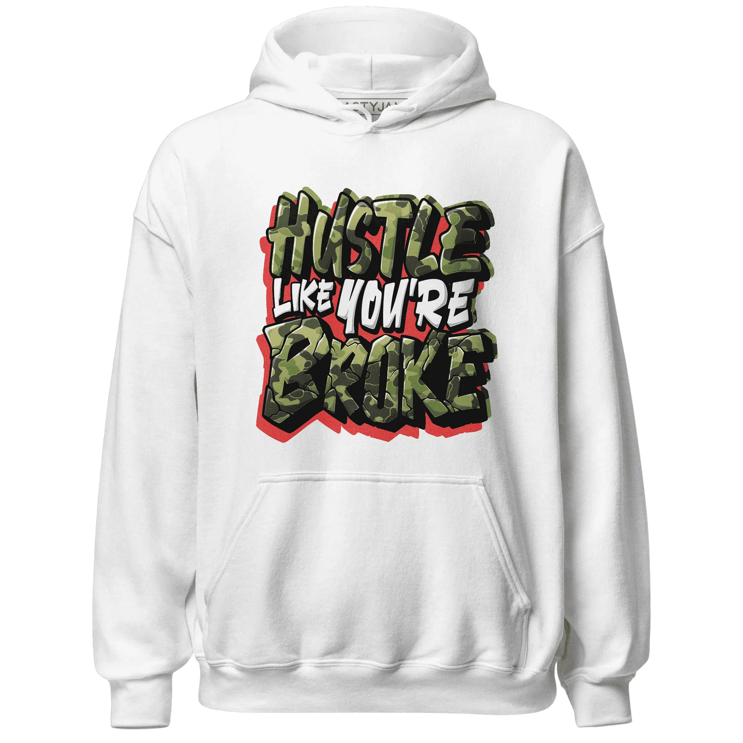 AM-90-Dark-Sage-Solar-Red-NastyJamz-Hoodie-Match-Hustle-Like-Broke