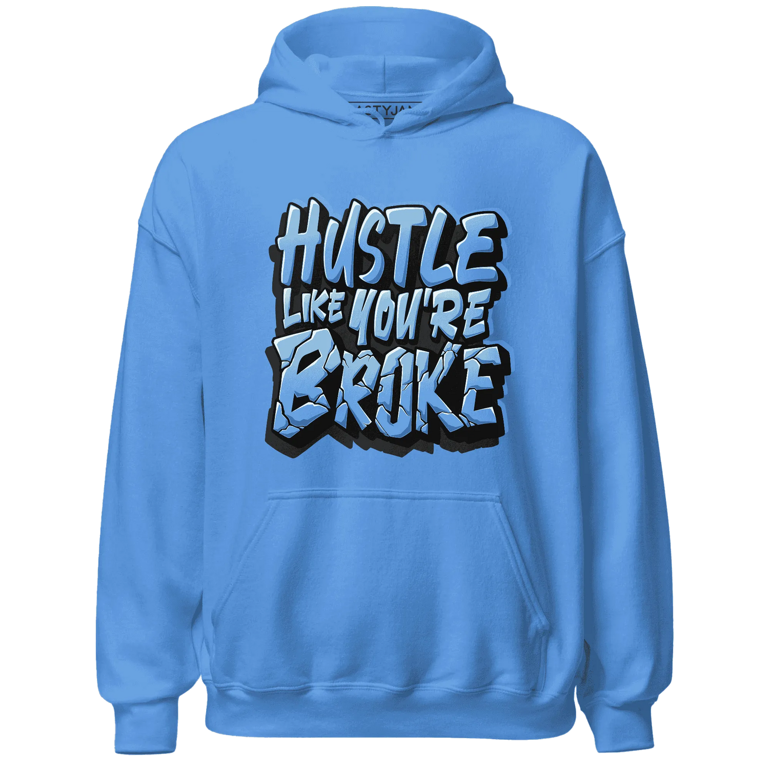 NastyJamz-AM-Plus-Black-Univercitii-Blue-Hoodie-Match-Hustle-Like-Broke
