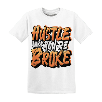 NastyJamz-AM-TW-White-Orange-T-Shirt-Match-Hustle-Like-Broke