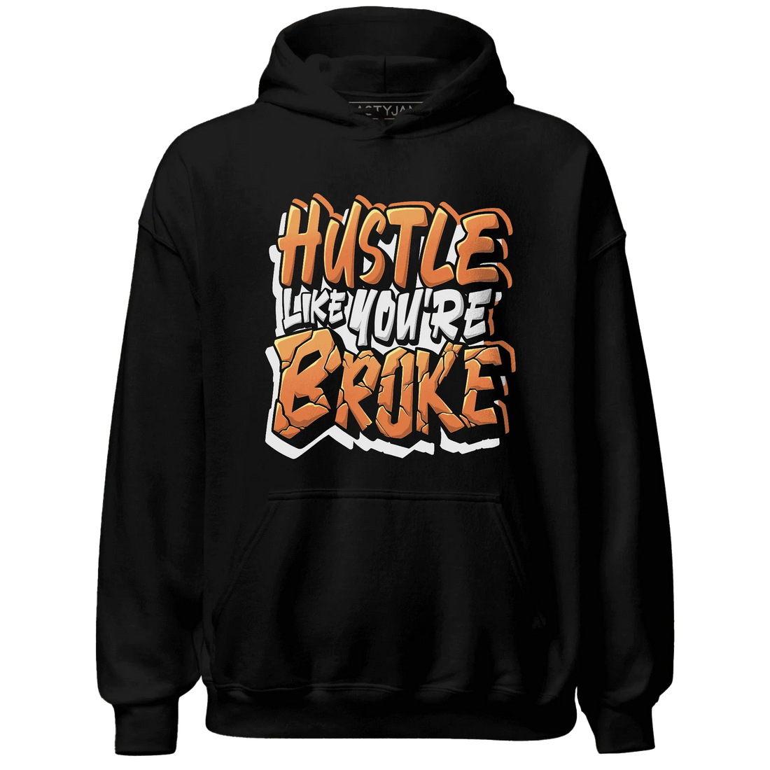 NastyJamz-AM-TW-White-Orange-Hoodie-Match-Hustle-Like-Broke