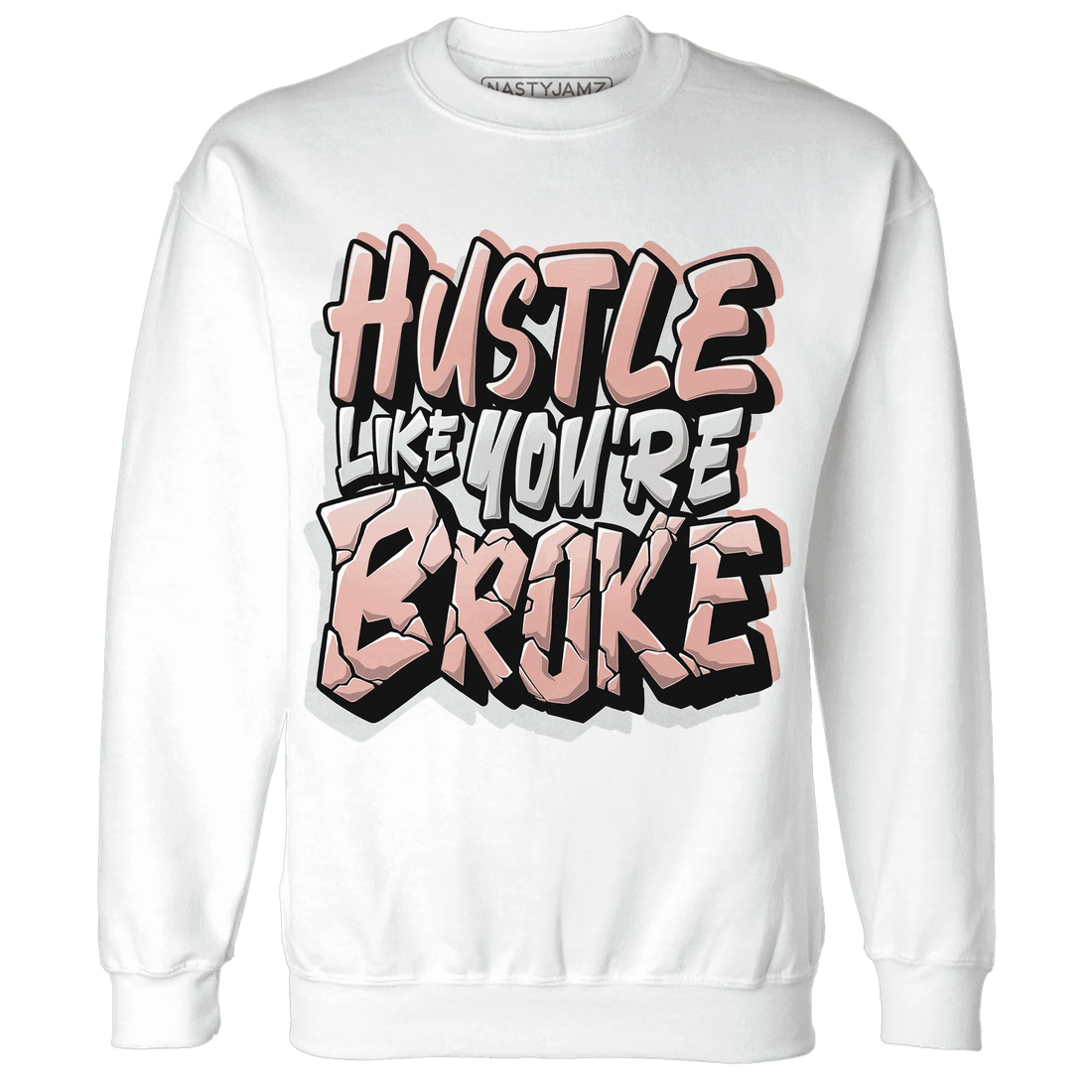 Dunk-Low-Glacier-Blue-Arctic-Orange-NastyJamz-Sweatshirt-Match-Hustle-Like-Broke