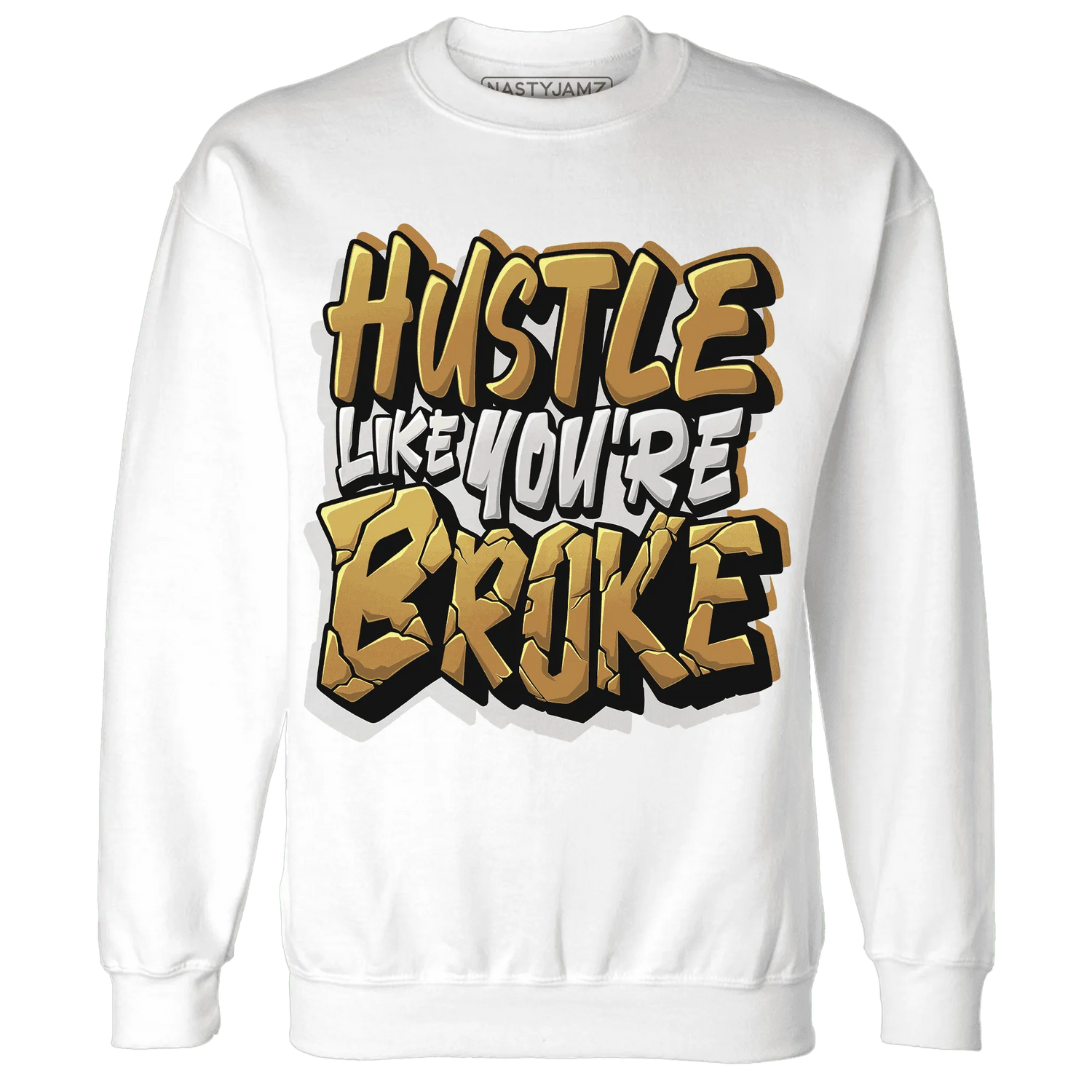 Dunk-Low-Retro-Wheat-Orange-NastyJamz-Sweatshirt-Match-Hustle-Like-Broke