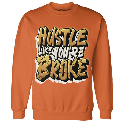 Dunk-Low-Retro-Wheat-Orange-NastyJamz-Sweatshirt-Match-Hustle-Like-Broke