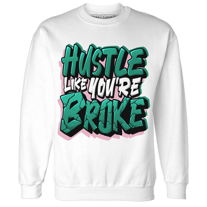NastyJamz-Dunk-Pink-Malachite-Medium-Soft-Low-Sail-Sweatshirt-Match-Hustle-Like-Broke