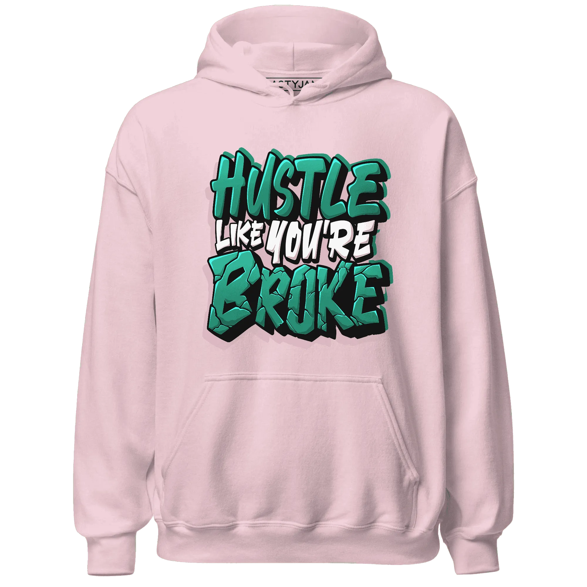 NastyJamz-Dunk-Pink-Malachite-Medium-Soft-Low-Sail-Hoodie-Match-Hustle-Like-Broke