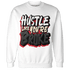 Jumman Jack University Red Sweatshirt Match Hustle Like Broke - NastyJamz