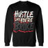 Jumman Jack University Red Sweatshirt Match Hustle Like Broke - NastyJamz