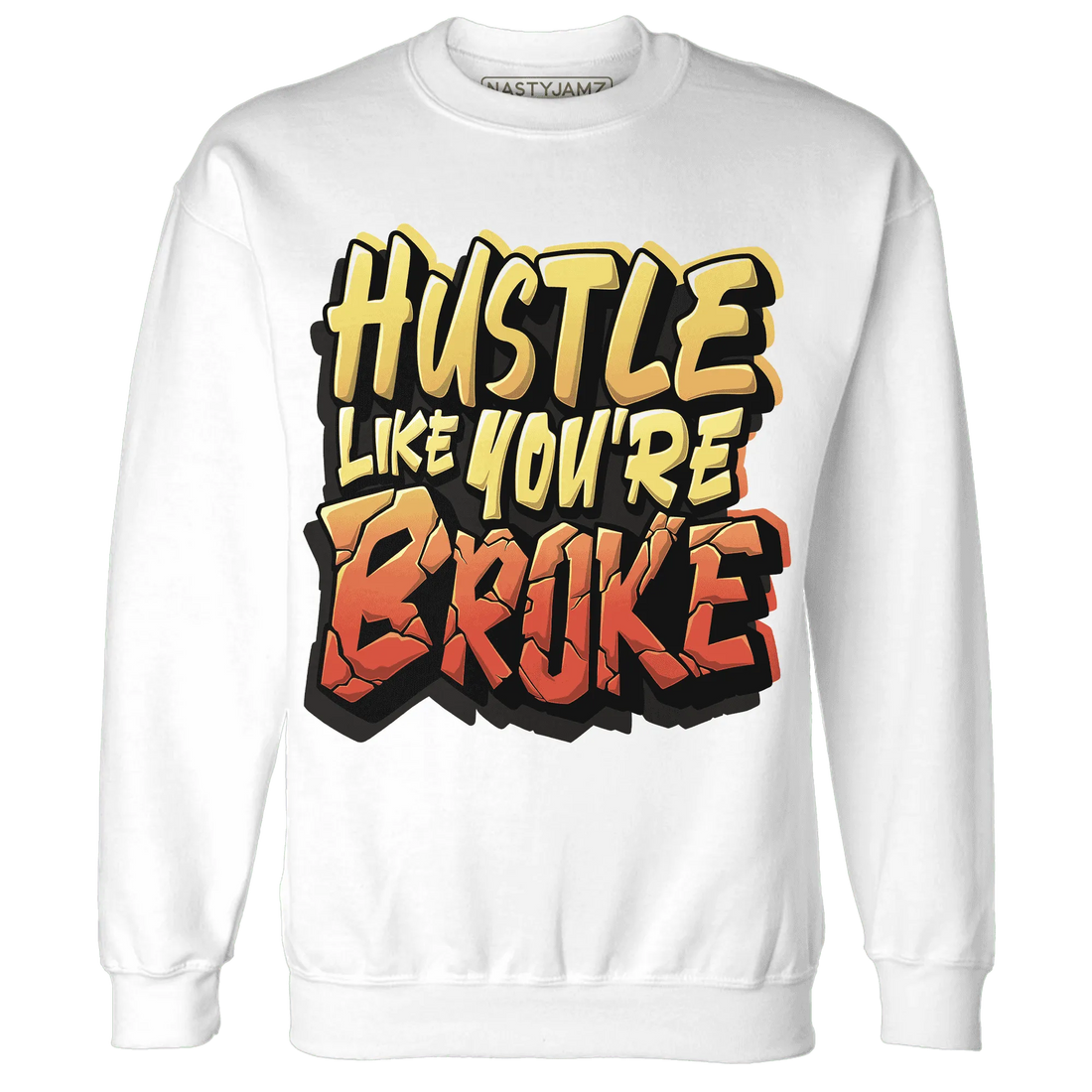NastyJamz-VaporMax-Crimson-Total-Orange-Plus-Sweatshirt-Match-Hustle-Like-Broke